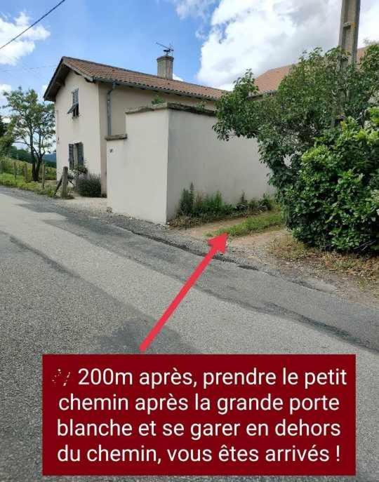 Au Coeur Des Vignes Chenas Du Beaujolais Leilighet La Chapelle-de-Guinchay Eksteriør bilde